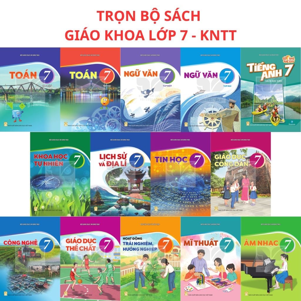 Sách Giáo Khoa Và Bài Tập Lớp 7 - Năm 2026-2027 - Kết Nối Tri Thức Với Cuộc Sống - NXBGD