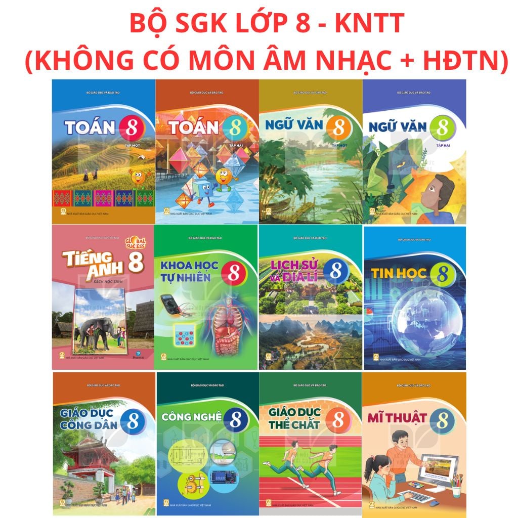 Các Môn Sách Giáo Khoa Và Bài Tập Lớp 8 - Năm 2026-2027 - Kết Nối Tri Thức (Click Chọn Môn Phía Dưới)