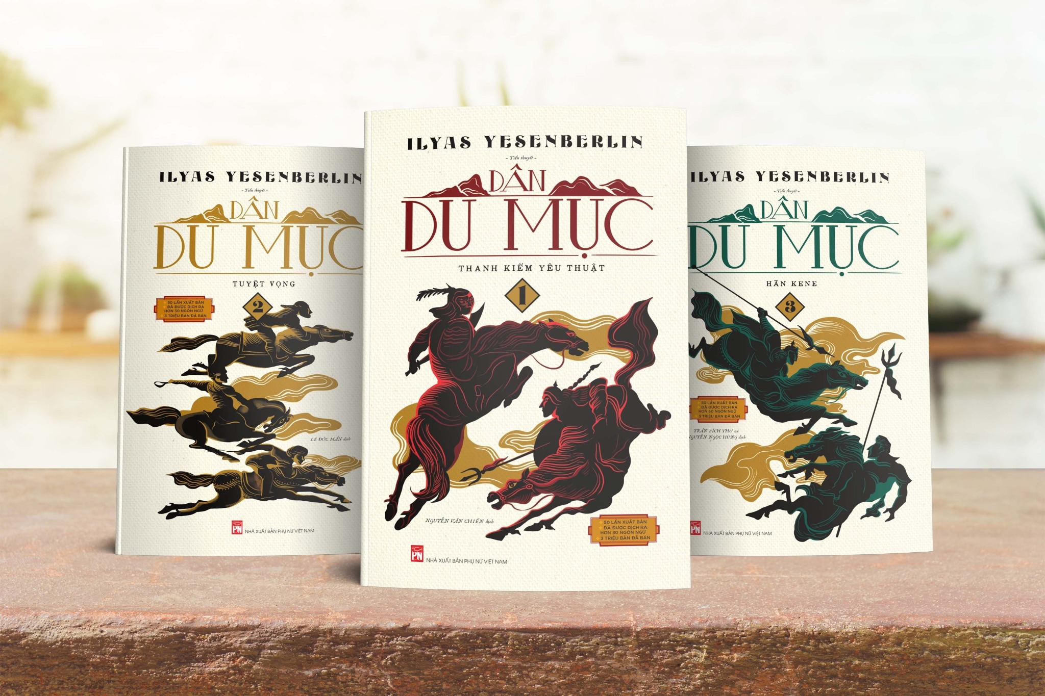 Bộ Sách Dân Du Mục (Bộ 3 Cuốn) - Ilyas Yesenberlin