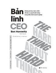 Bản Lĩnh CEO - Ben Horowitz