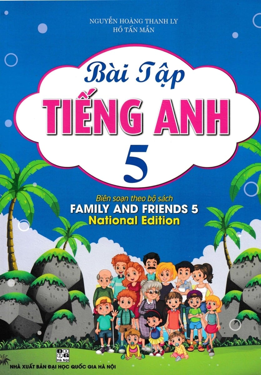 Combo 2 Cuốn Tập Viết Tiếng Anh 5 + Bài Tập Tiếng Anh 5 (Family And Friends 5 – National Edition)