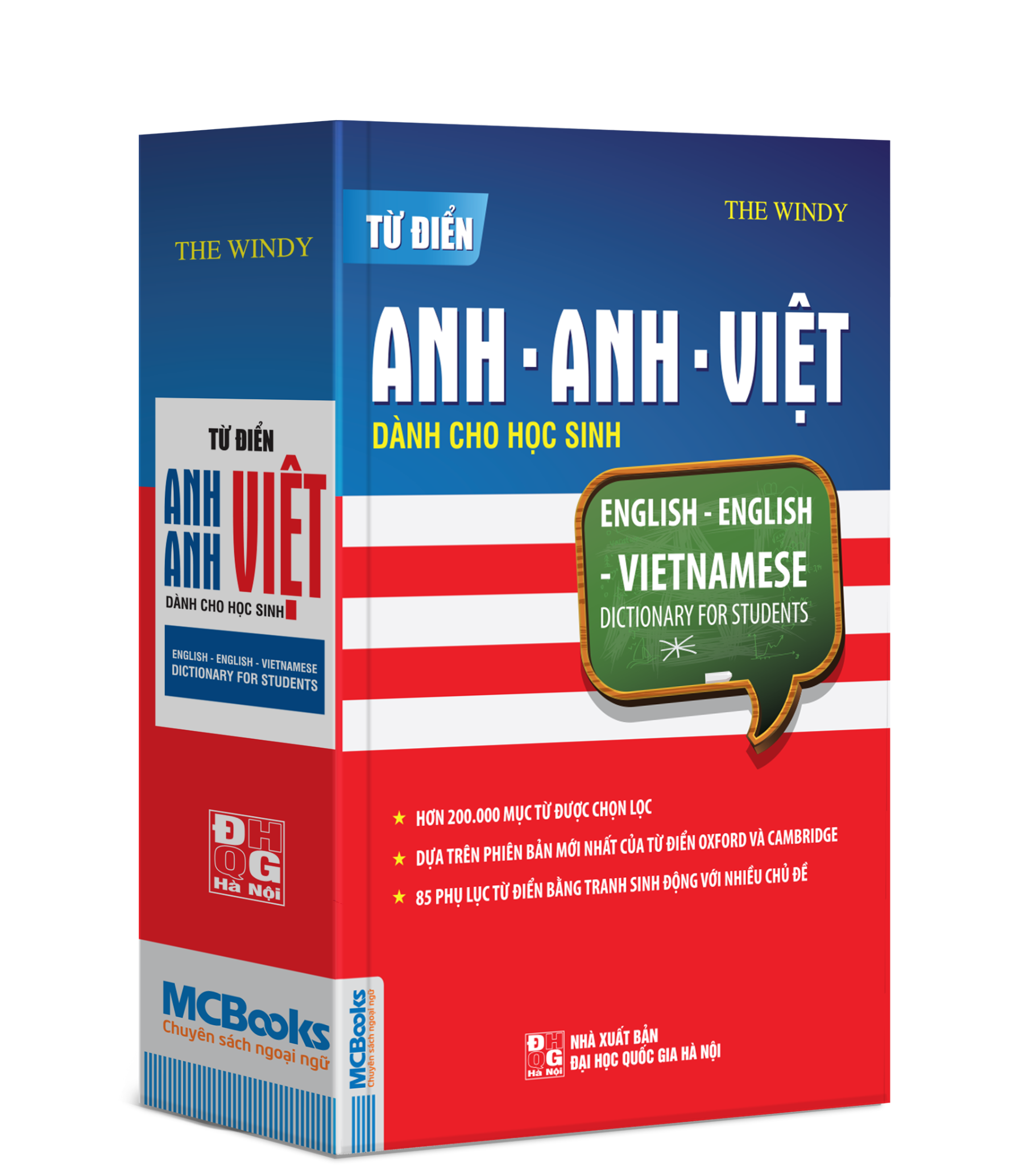 Từ điển Anh Anh Việt Oxford dành cho học sinh (bìa xanh đỏ)