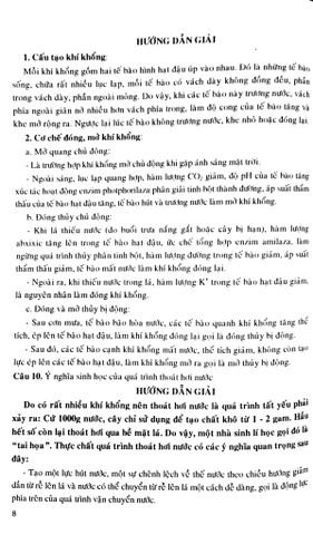  Bồi Dưỡng Học Sinh Giỏi Sinh Học 11 - Huỳnh Quốc Thành 