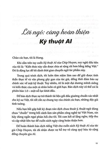  Kỹ Thuật AI - Xây Dựng Ứng Dụng Với Mô Hình Nền Tảng - Chip Huyen 