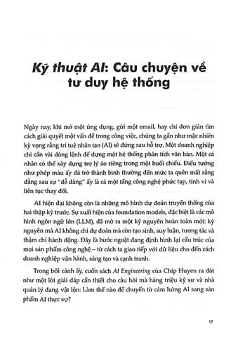 Combo 2 Quyển Thiết Kế Hệ Thống Học Máy + Kỹ Thuật AI - Xây Dựng Ứng Dụng Với Mô Hình Nền Tảng