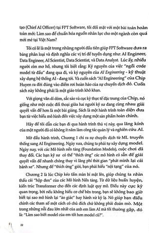  Kỹ Thuật AI - Xây Dựng Ứng Dụng Với Mô Hình Nền Tảng - Chip Huyen 