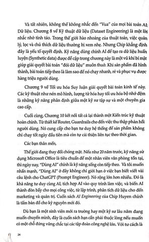 Kỹ Thuật AI - Xây Dựng Ứng Dụng Với Mô Hình Nền Tảng - Chip Huyen 