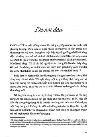  Kỹ Thuật AI - Xây Dựng Ứng Dụng Với Mô Hình Nền Tảng - Chip Huyen 