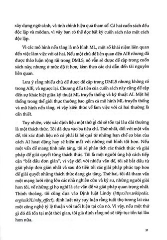  Kỹ Thuật AI - Xây Dựng Ứng Dụng Với Mô Hình Nền Tảng - Chip Huyen 