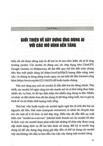  Kỹ Thuật AI - Xây Dựng Ứng Dụng Với Mô Hình Nền Tảng - Chip Huyen 