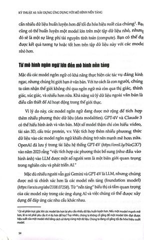  Kỹ Thuật AI - Xây Dựng Ứng Dụng Với Mô Hình Nền Tảng - Chip Huyen 