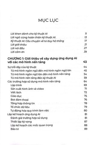  Kỹ Thuật AI - Xây Dựng Ứng Dụng Với Mô Hình Nền Tảng - Chip Huyen 