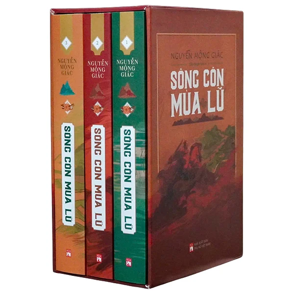 Boxset Sông Côn Mùa Lũ (Hộp 3 Tập) - Nguyễn Mộng Giác