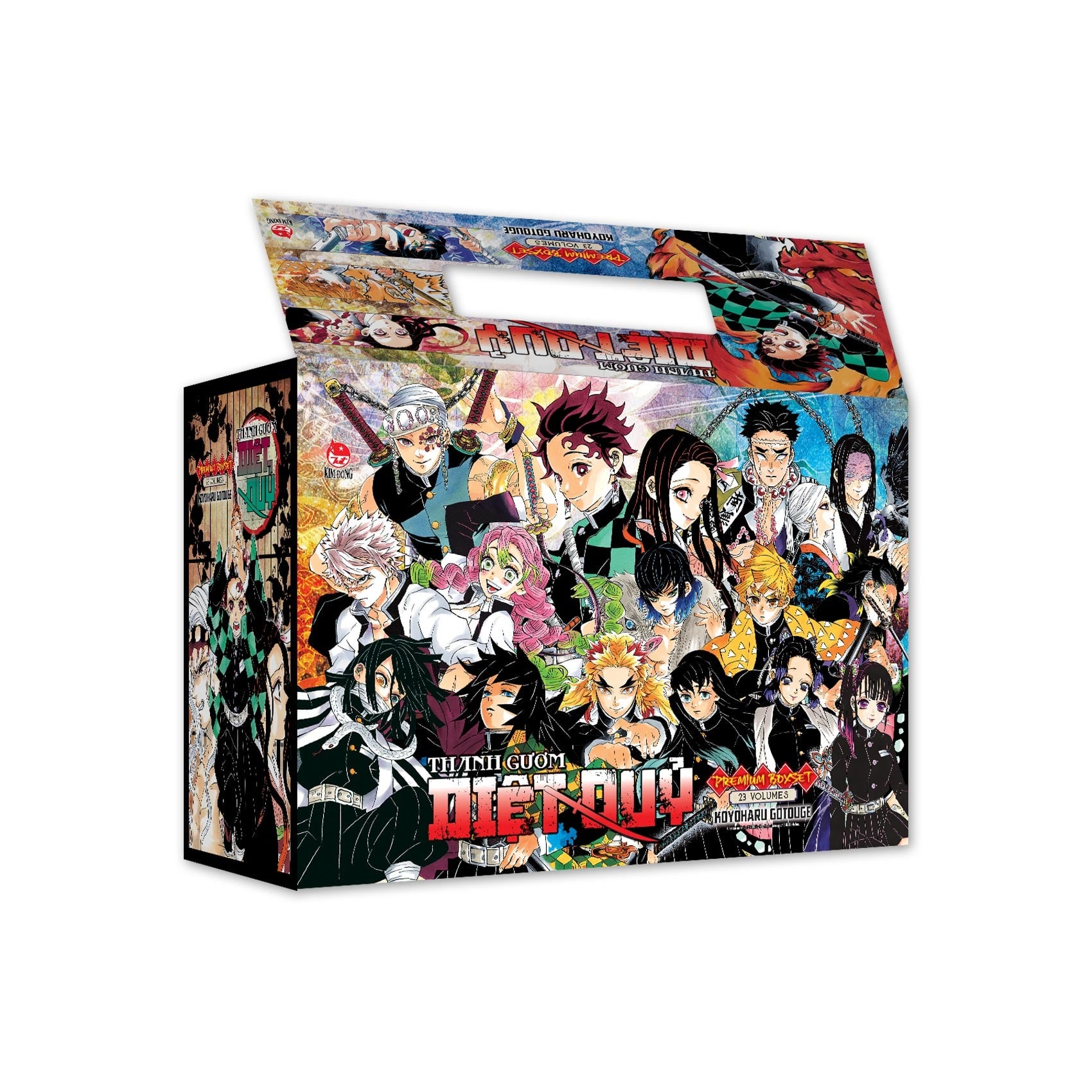 Premium Boxset - Bộ Hộp Thanh Gươm Diệt Quỷ - Koyoharu Gotouge (Trọn Bộ 23 Tập)