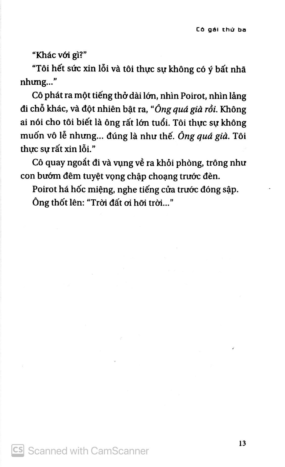 Cô Gái Thứ Ba - Agatha Christie