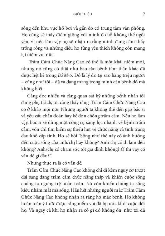 Trầm Cảm Chức Năng Cao - Vượt Qua Trầm Cảm Ẩn Và Tìm Lại Niềm Vui - 
BS. Judith Joseph