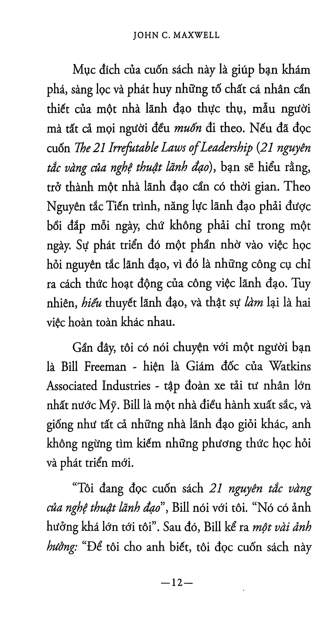 21 Phẩm Chất Vàng Của Nhà Lãnh Đạo - John C. Maxwell