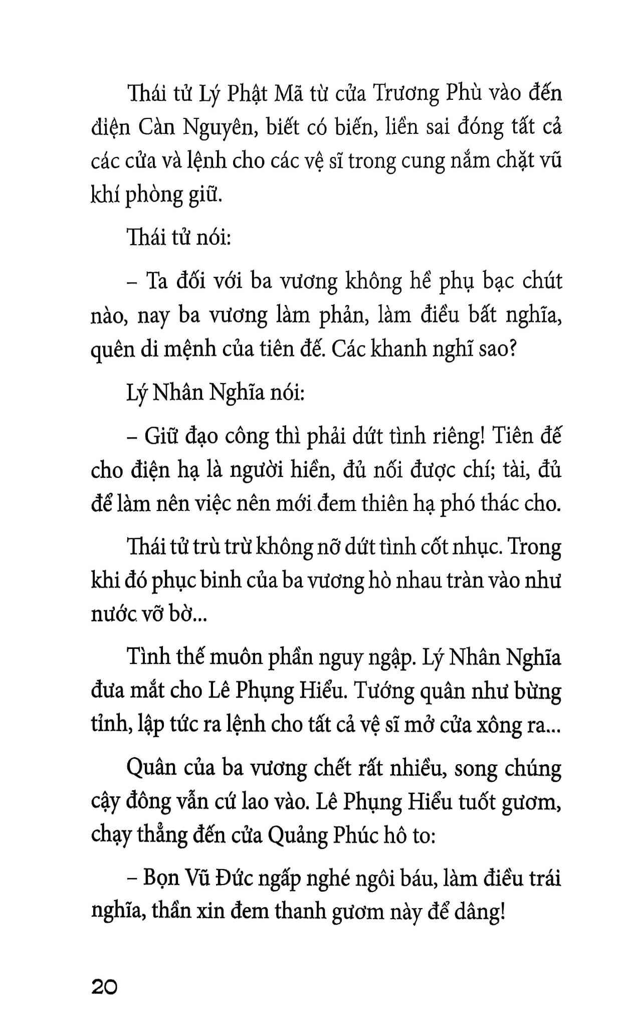 Truyện Kể Lịch Sử - Vì Nghĩa Lớn - Lê Vân