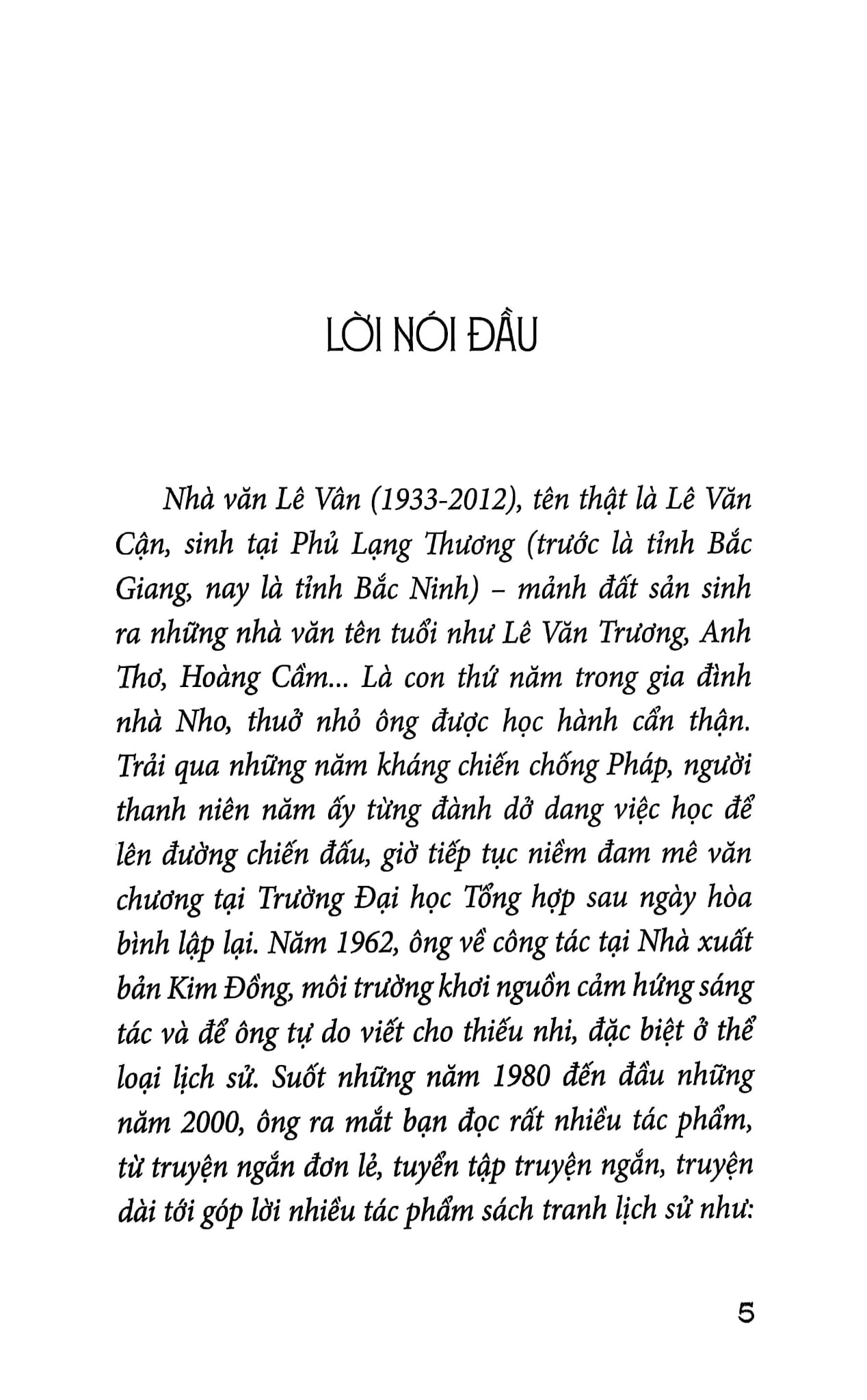 Truyện Kể Lịch Sử - Vì Nghĩa Lớn - Lê Vân