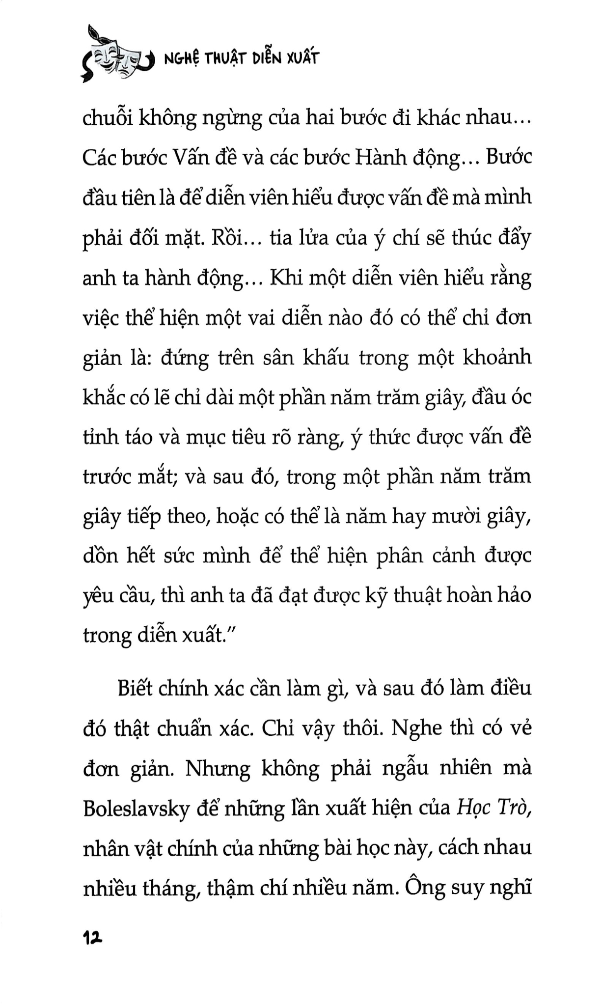 Nghệ Thuật Diễn Xuất - Richard Boleslavsky