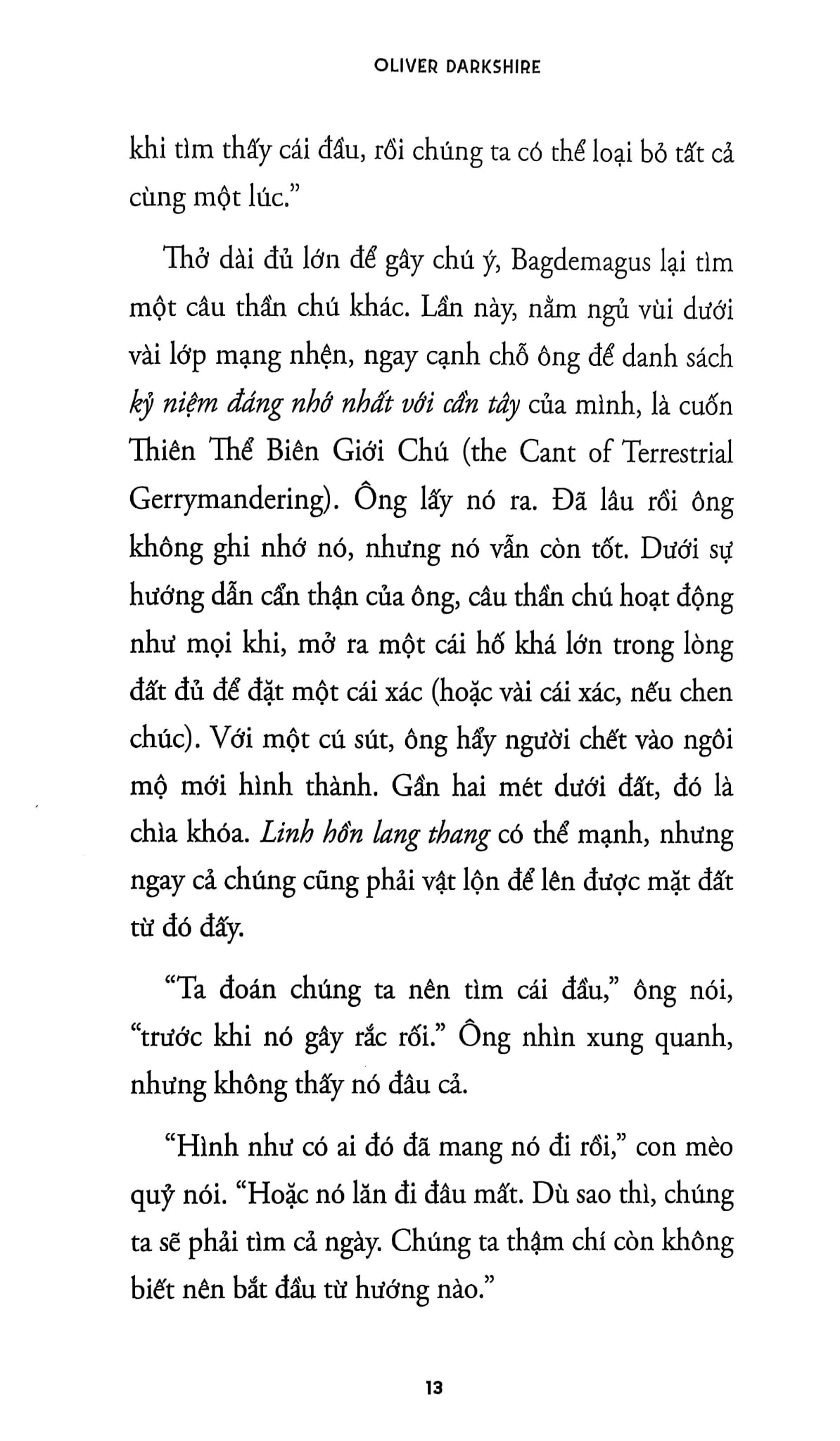 Nông Trại Ma Quái - Oliver Darkshire