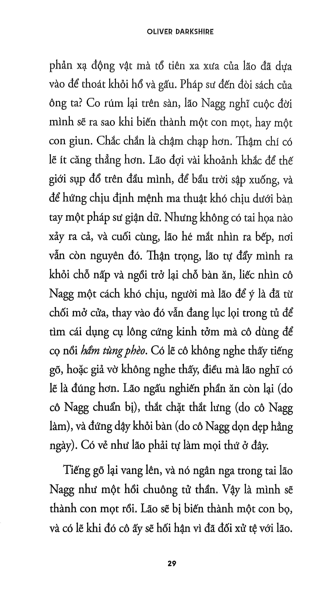 Nông Trại Ma Quái - Oliver Darkshire