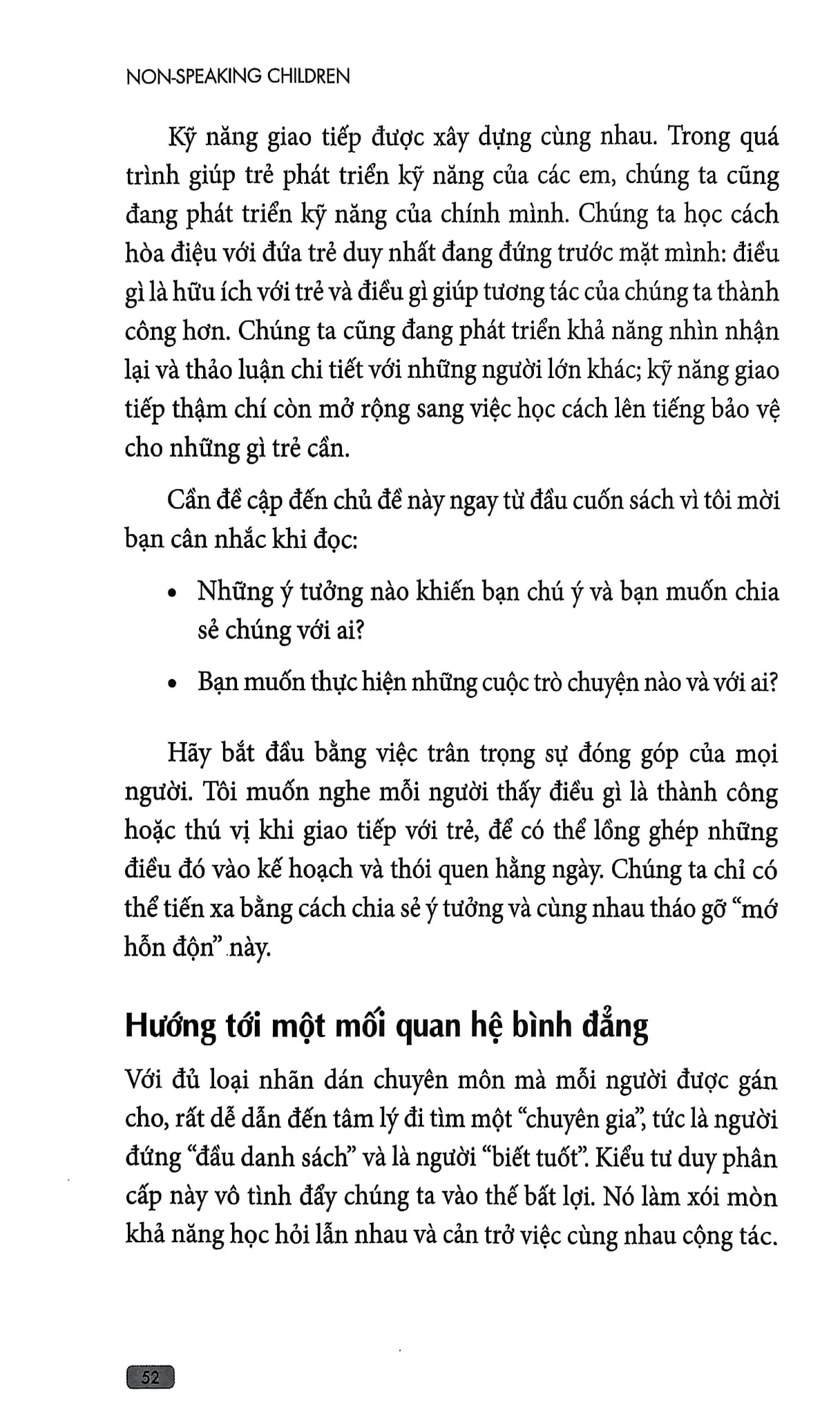 Non-Speaking Children - Hướng Dẫn Kích Hoạt Ngôn Ngữ Cho Trẻ Không Nói Trong Những Năm Đầu Đời - Bryony Rust