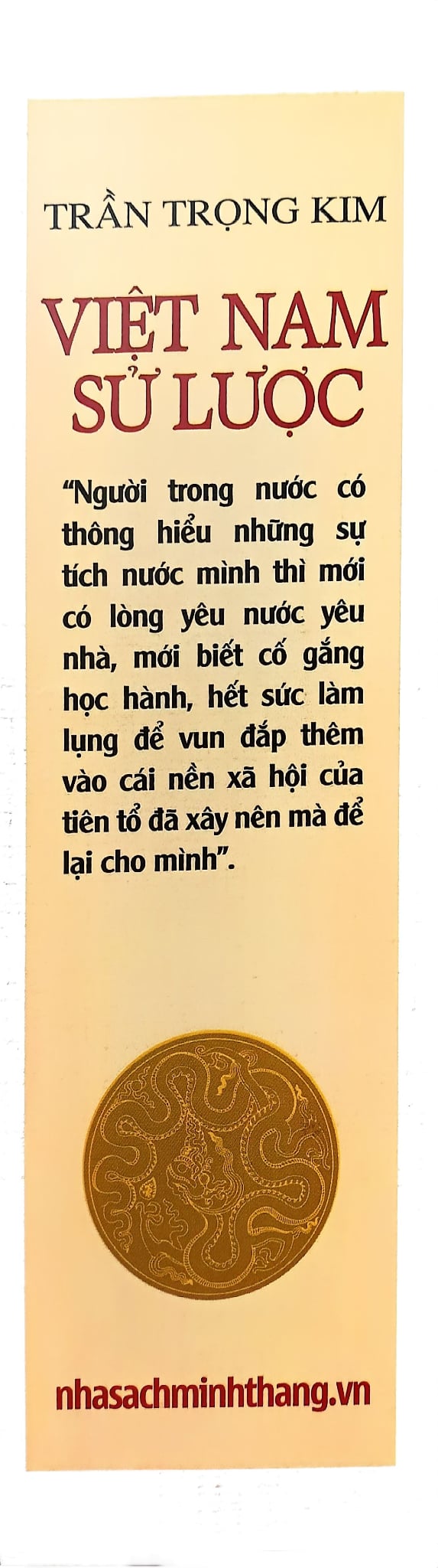 Việt Nam Sử Lược -Trần Trọng Kim - Bìa Mềm (MT)