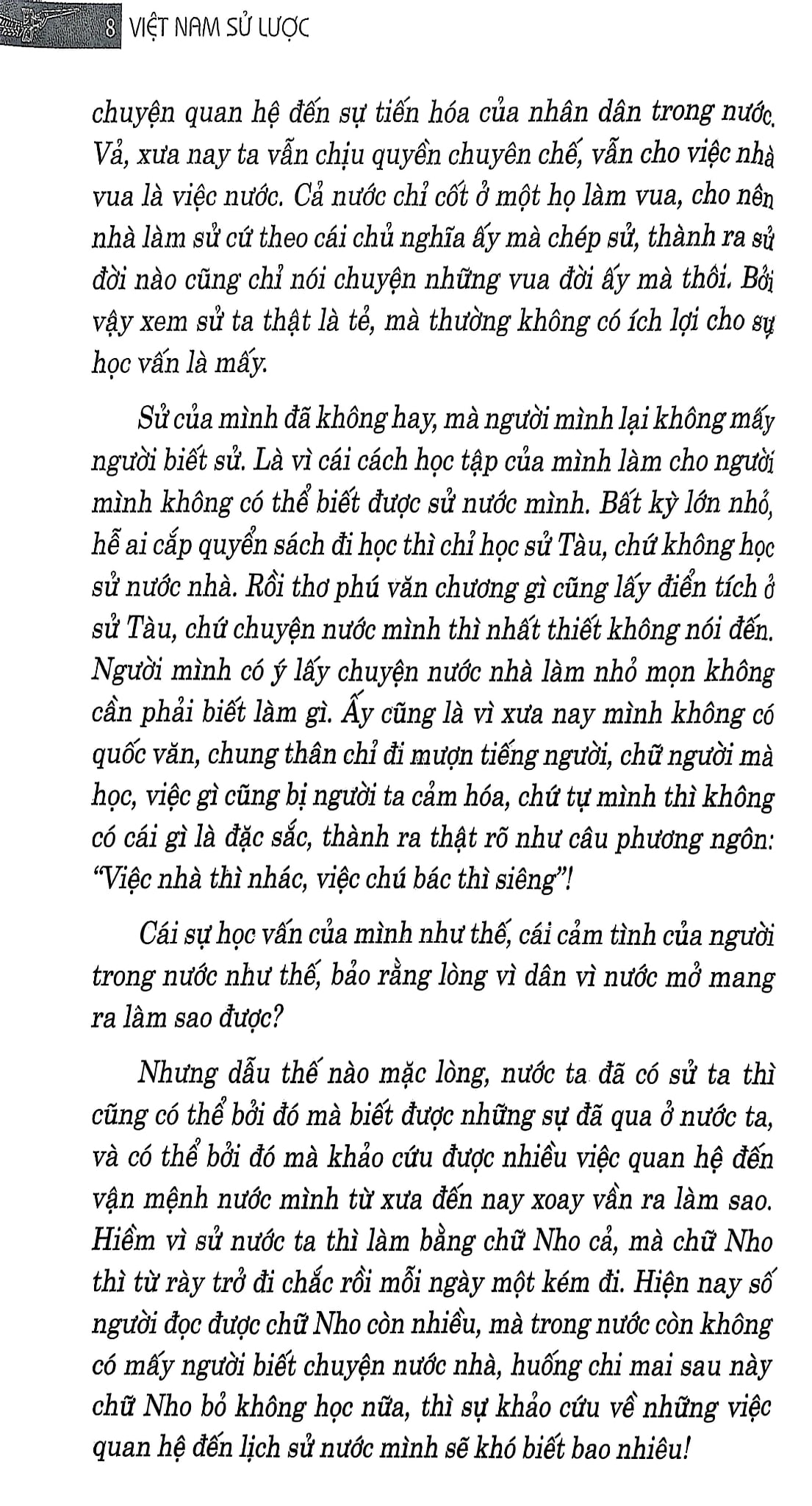 Việt Nam Sử Lược -Trần Trọng Kim - Bìa Mềm (MT)