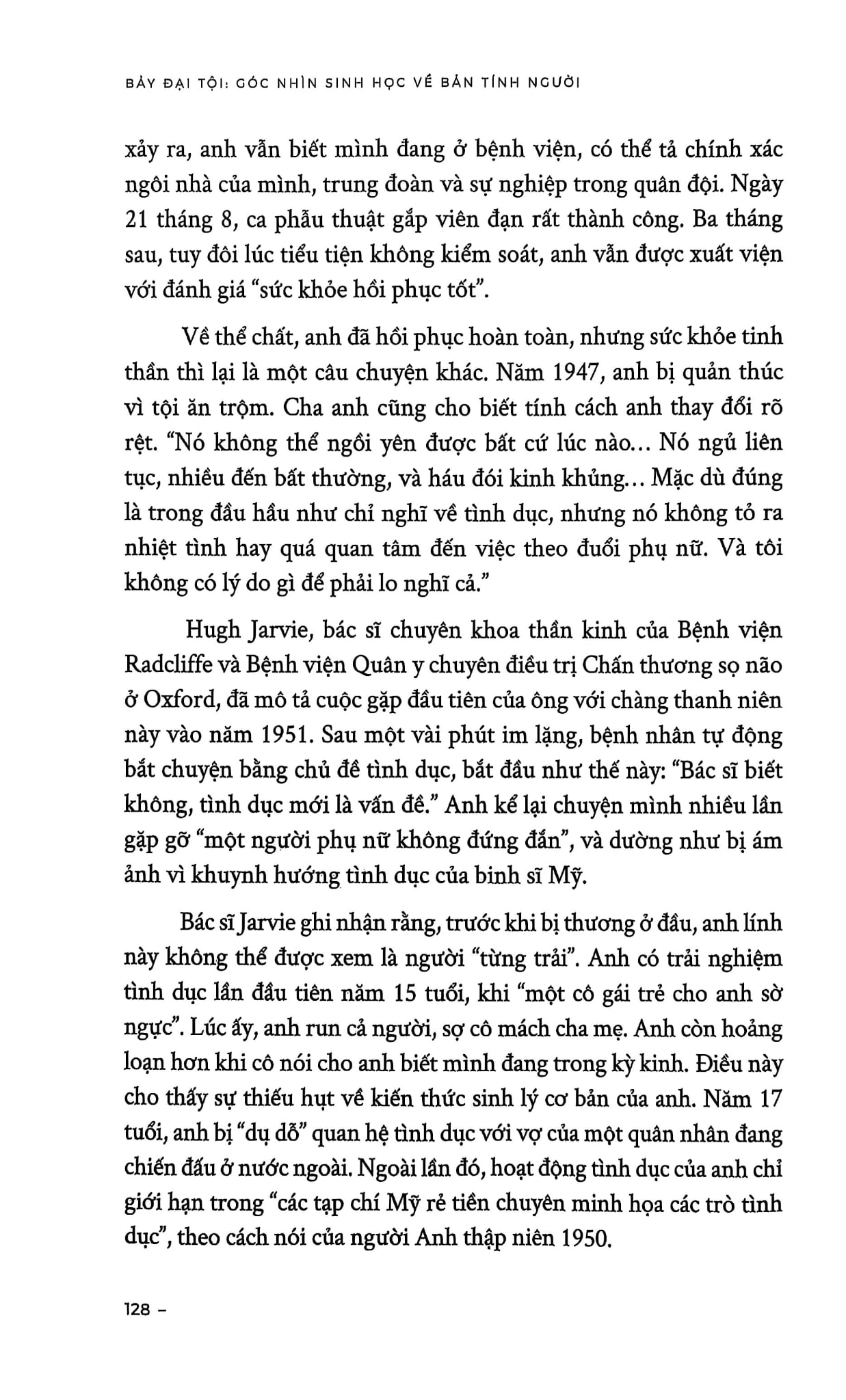 Bảy Đại Tội - Góc Nhìn Sinh Học Về Bản Chất Người - Guy Leschziner