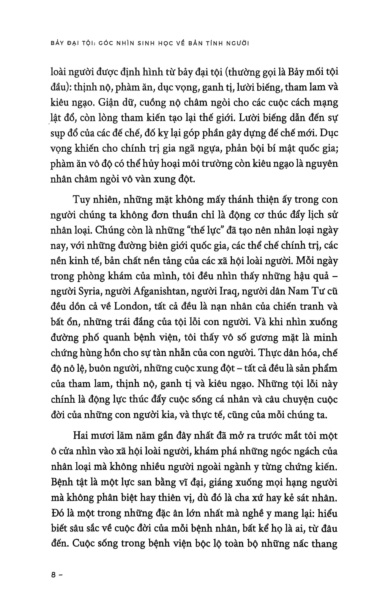 Bảy Đại Tội - Góc Nhìn Sinh Học Về Bản Chất Người - Guy Leschziner