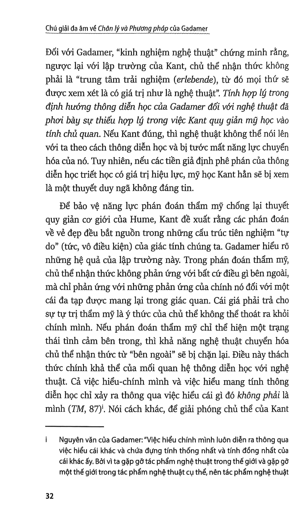 Chú Giải Đa Âm Về Chân Lý Và Phương Pháp Của Gadamer (Bìa Cứng) - Cynthia R. Nielsen, Greg Lynch