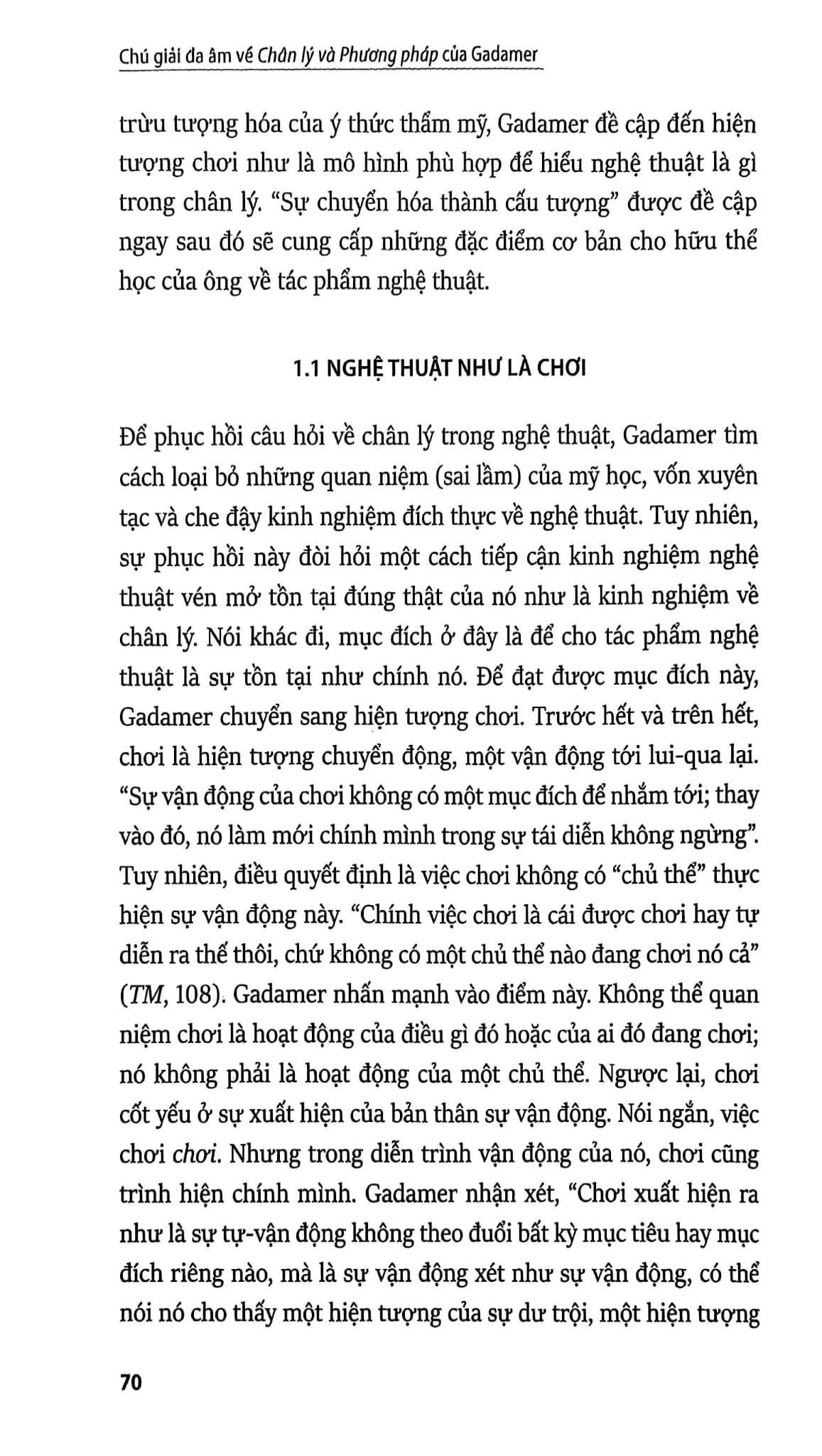 Chú Giải Đa Âm Về Chân Lý Và Phương Pháp Của Gadamer (Bìa Cứng) - Cynthia R. Nielsen, Greg Lynch