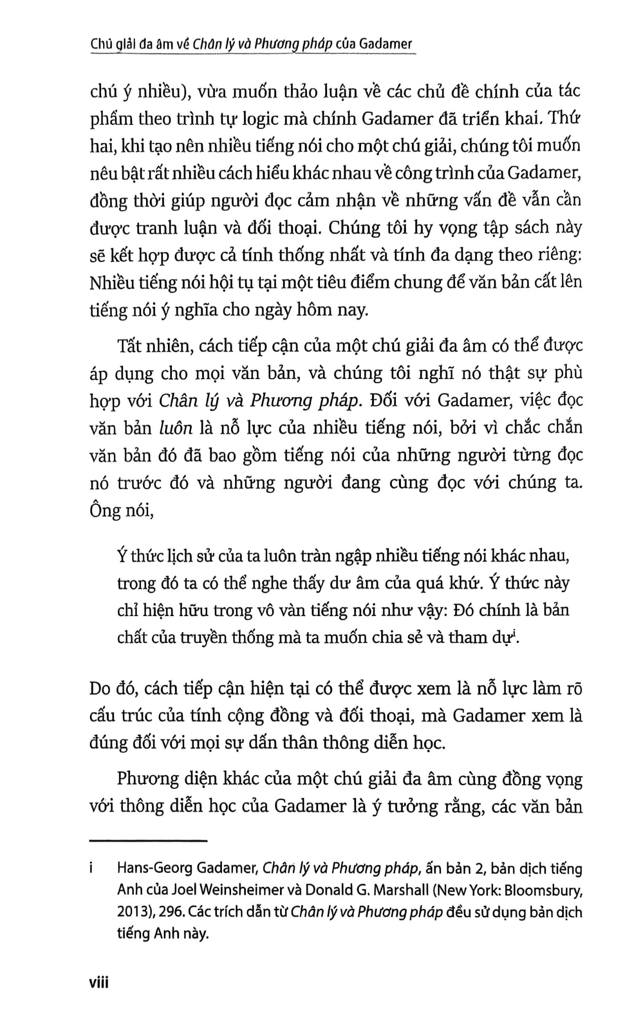 Chú Giải Đa Âm Về Chân Lý Và Phương Pháp Của Gadamer (Bìa Cứng) - Cynthia R. Nielsen, Greg Lynch