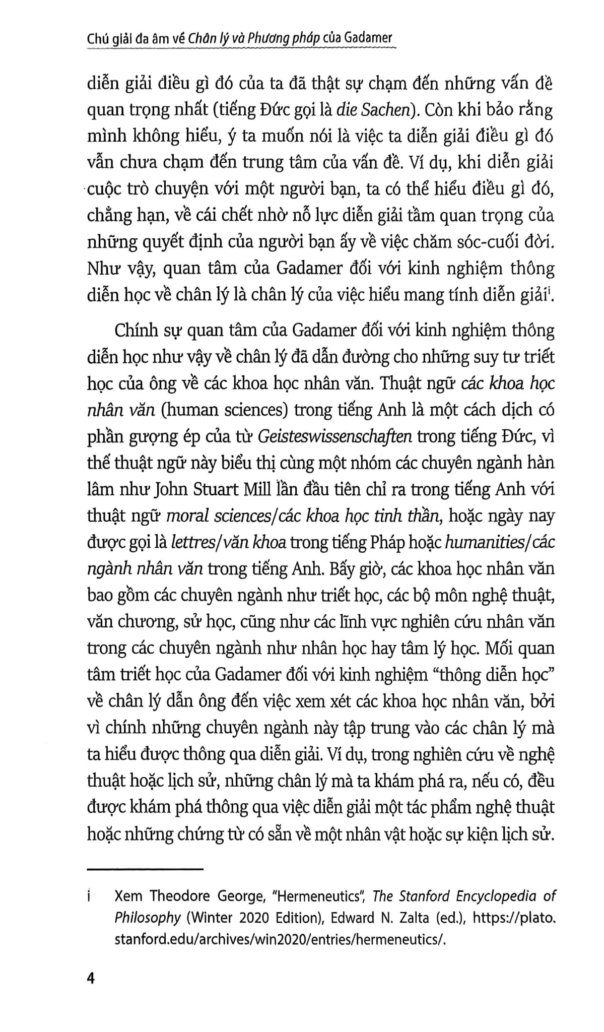 Chú Giải Đa Âm Về Chân Lý Và Phương Pháp Của Gadamer (Bìa Cứng) - Cynthia R. Nielsen, Greg Lynch