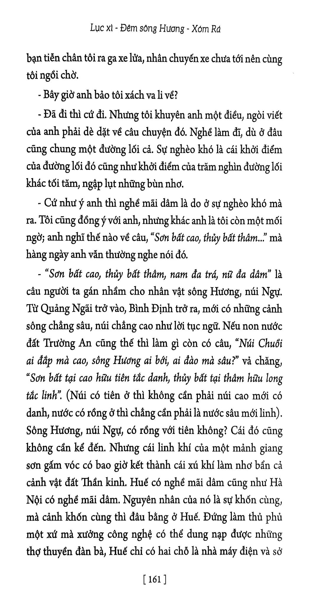 Lục Xì - Đêm Sông Hương - Xóm Rá - Vũ Trọng Phụng, Tam Lang, Ngọc Giao