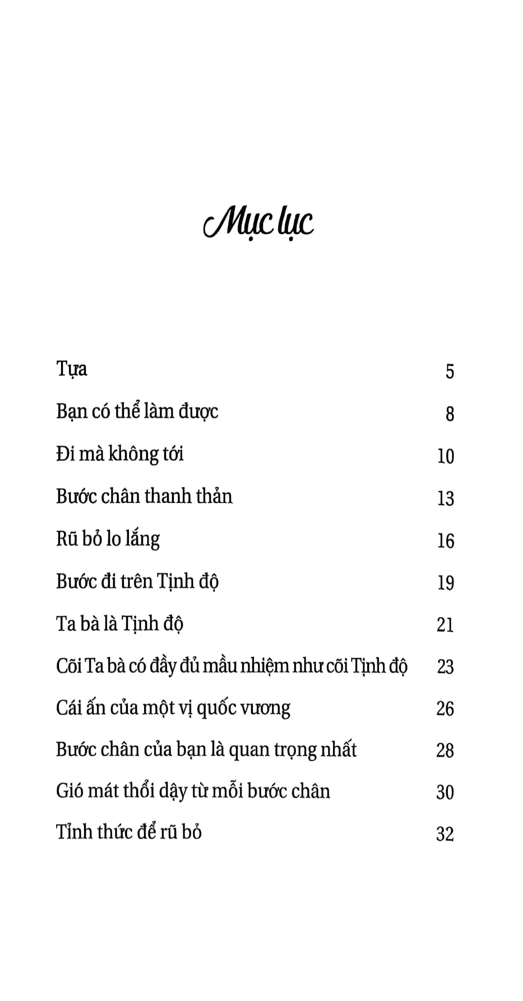 Thiền Hành Yếu Chỉ - Thích Nhất Hạnh