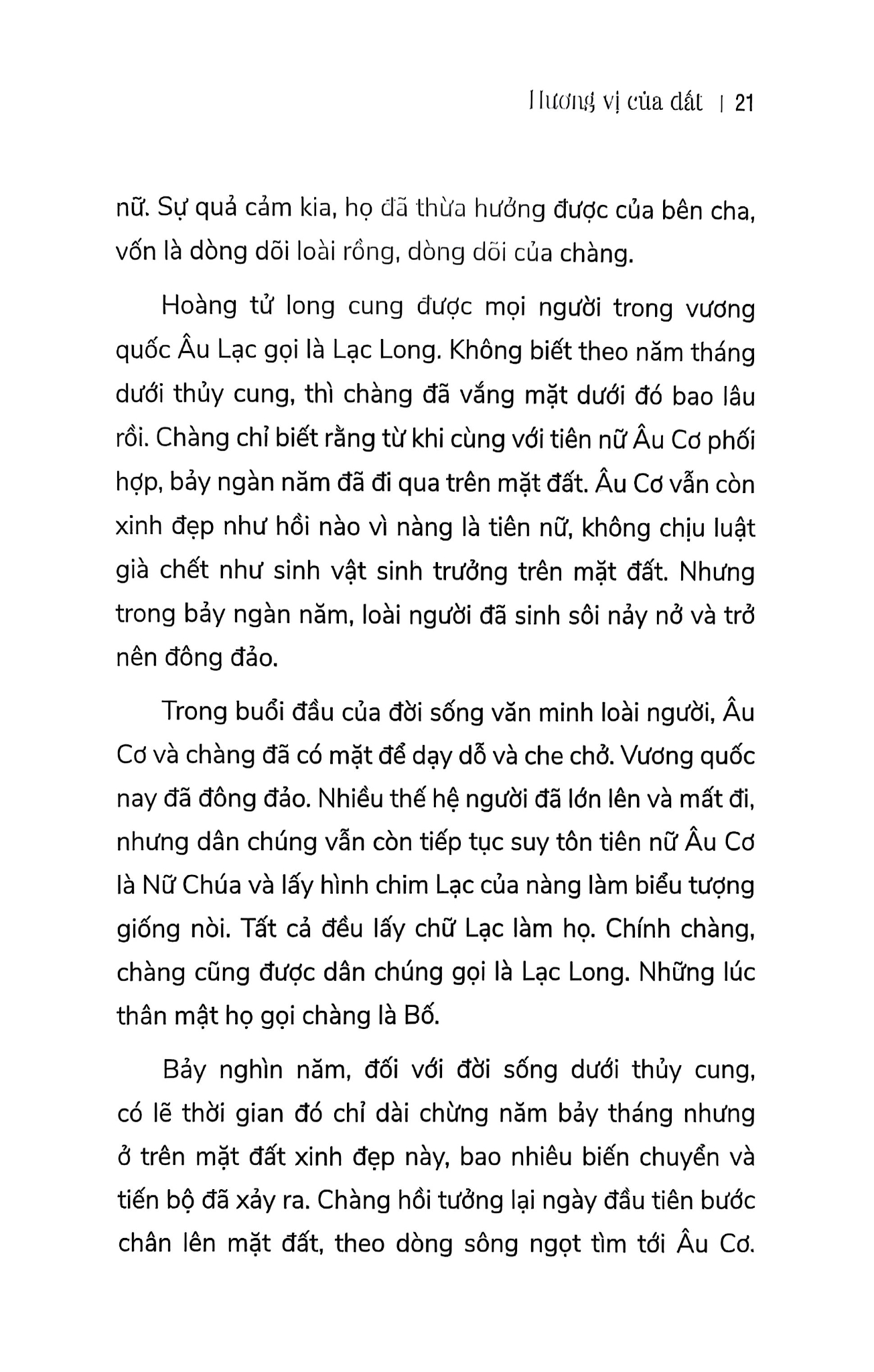 Hương Vị Của Đất - Văn Lang Dị Sử - Thích Nhất Hạnh