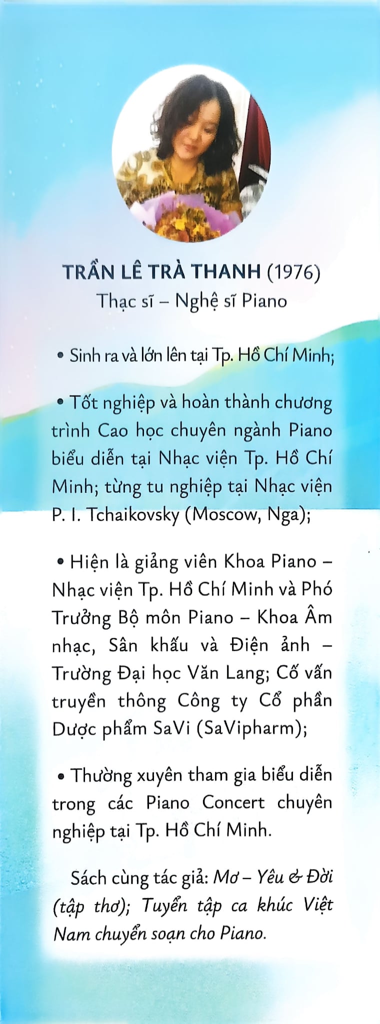Mơ - Yêu & Đời - ThS. Nghệ sĩ Piano Trà Thanh