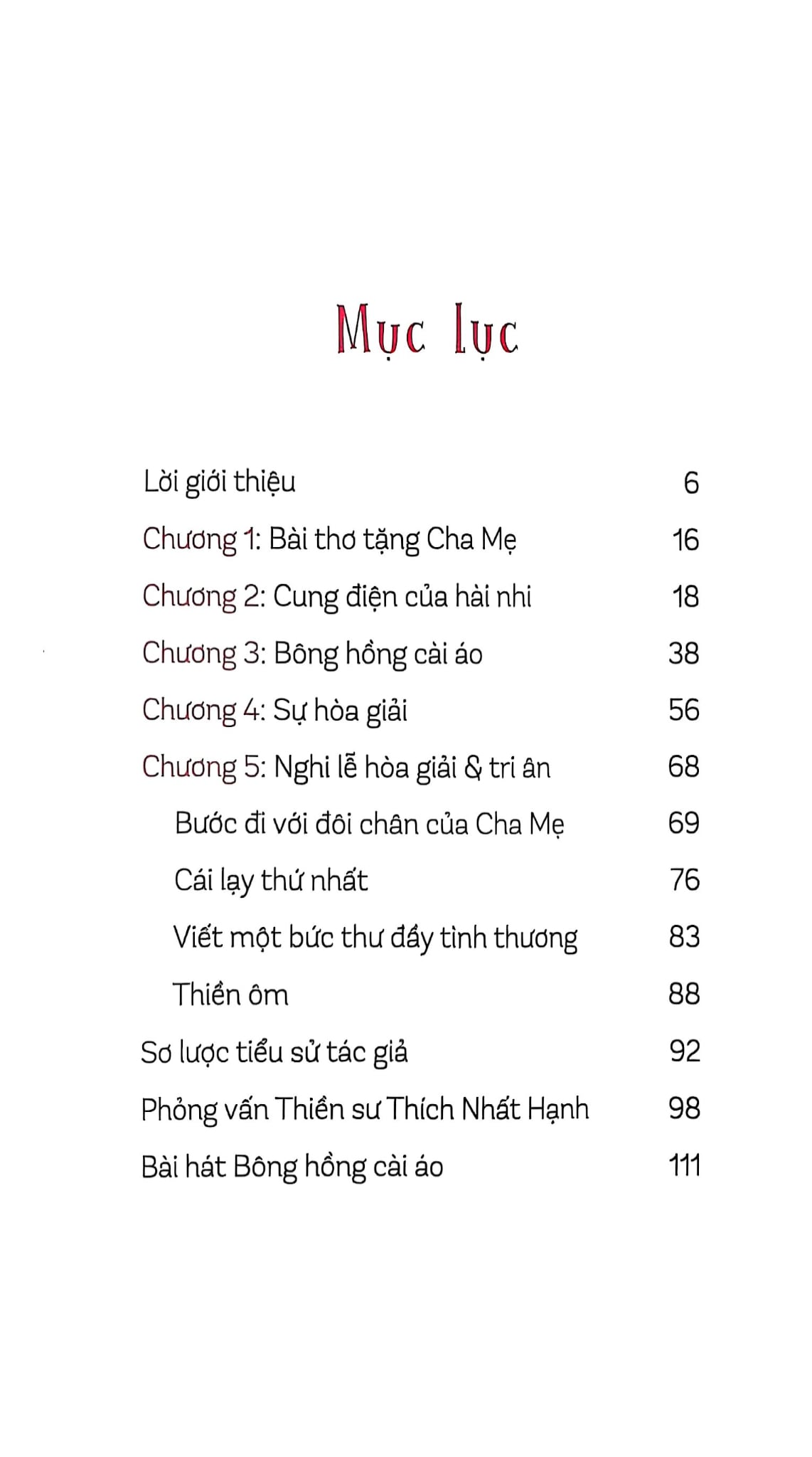 Bông Hồng Cài Áo - Thích Nhất Hạnh
