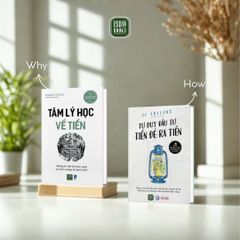 Combo 2 Quyển Tâm Lý Học Về Tiền + Tư Duy Đầu Tư Tiền Đẻ Ra Tiền - Morgan Housel, JL Collins