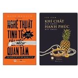  Combo 2 Quyển Tư Duy Kỹ Năng Sống Hay ( Nghệ Thuật Tinh Tế Của Việc Đếch Quan Tâm + Khí Chất Bao Nhiêu Hạnh Phúc Bấy Nhiêu ) 