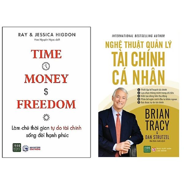  Combo 2 Quyển Làm Chủ Thời Gian Tự Do Tài Chính Sống Đời Hạnh Phúc + Nghệ Thuật Quản Lý Tài Chính Cá Nhân 