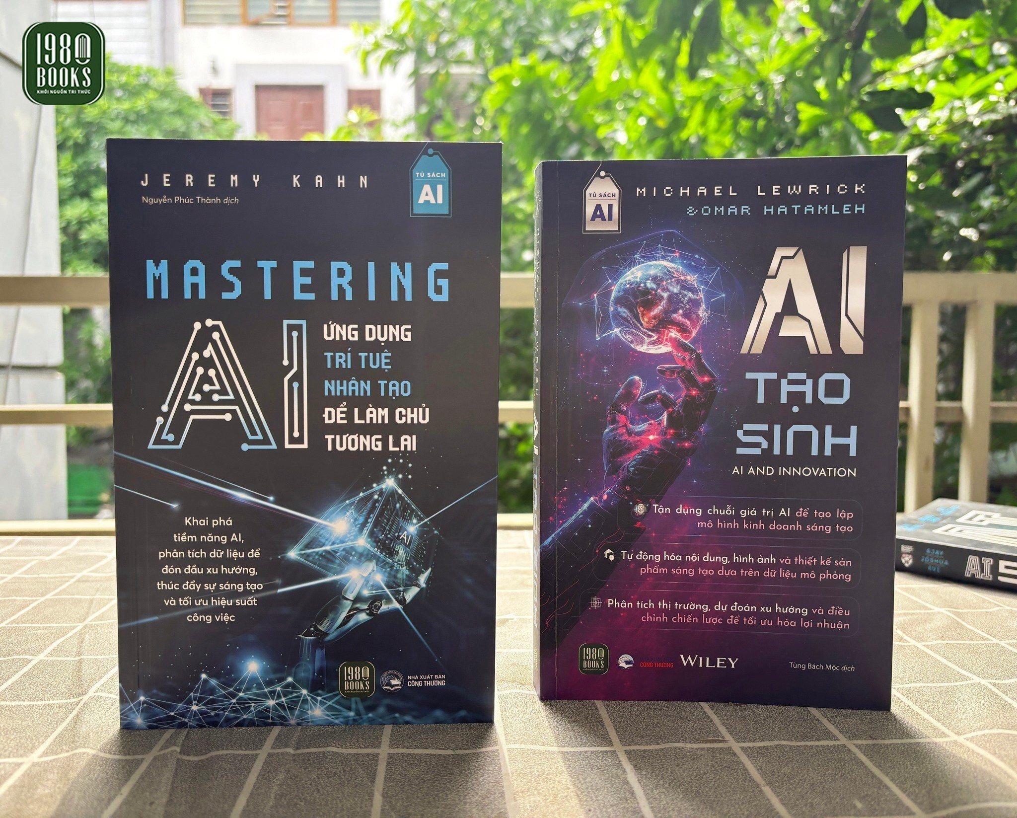 Combo 2 Quyển AI Tạo Sinh + Mastering AI - Nhiều Tác Giả