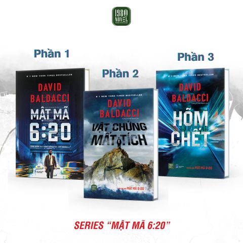  Combo 3 Quyển Mật Mã 6:20 + Vật Chứng Mất Tích + Hõm Chết 