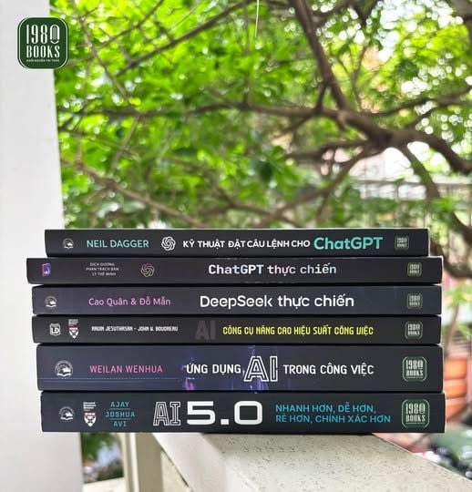 Combo 6 Quyển Sách Mới Nhất Về AI, ChatGPT Và DeepSeek - Nhiều Tác Giả