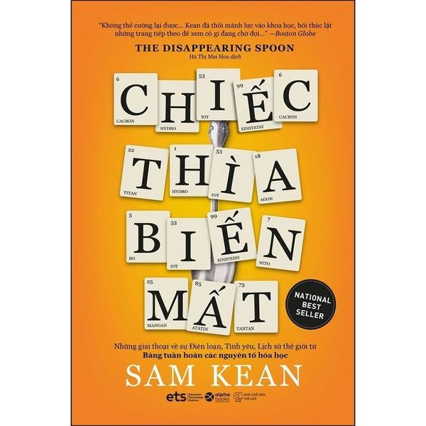  { Trưng Bày } Chiếc Thìa Biến Mất - Sam Kean 