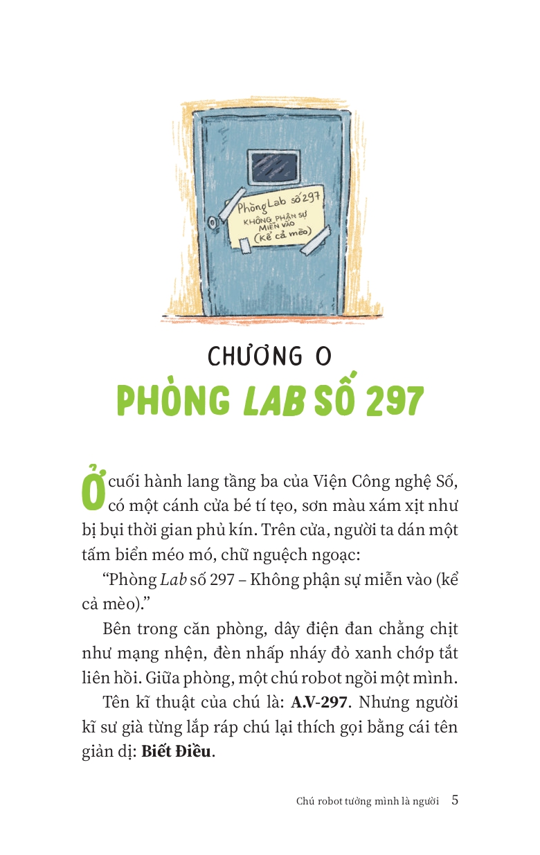 Chú Robot Tưởng Mình Là Người - Lê Anh Vinh, Mèo Zushi