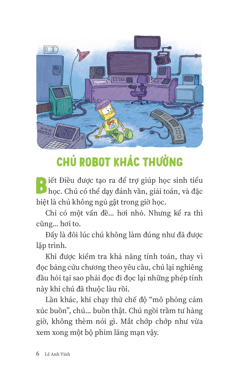 Chú Robot Tưởng Mình Là Người - Lê Anh Vinh, Mèo Zushi