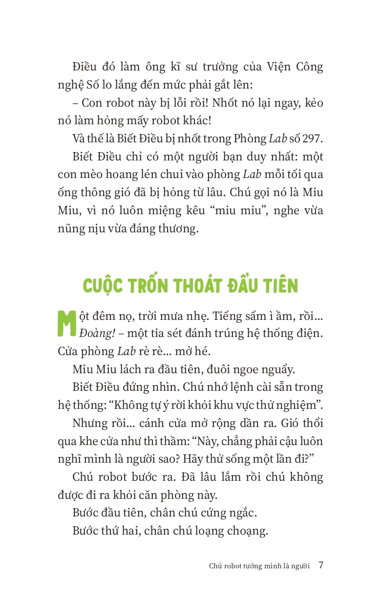 Chú Robot Tưởng Mình Là Người - Lê Anh Vinh, Mèo Zushi